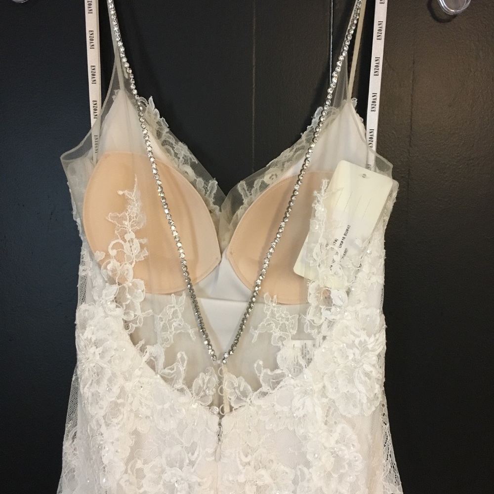 Enzoani Lexi Wedding Dress NEW UNALTERED - Picture 7 of 8